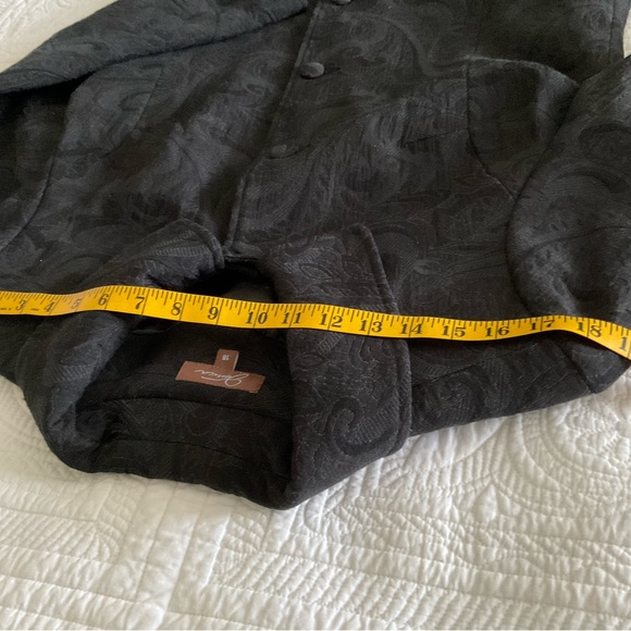 JESSICA, BLACK SPRING/FALL DRESSED COAT, SIZE: 18 - Picture 8 of 16